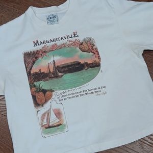 VINTAGE TURNER SINGLE STITCH JIMMY BUFFETT MARGARITAVILLE tshirt.    #5263